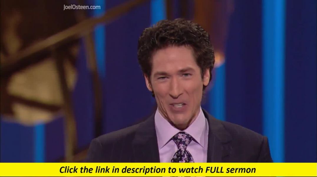 Joel Osteen — Be A Rainmaker