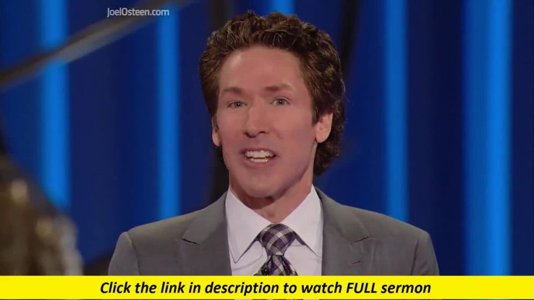 Joel Osteen — Be a Barrier Breaker