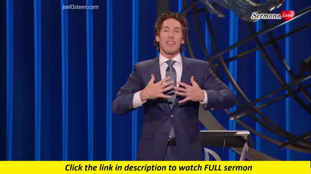 Joel Osteen — From Patient to Physician
