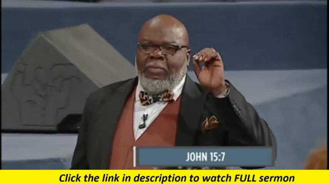 TD Jakes — Check You to Bless You