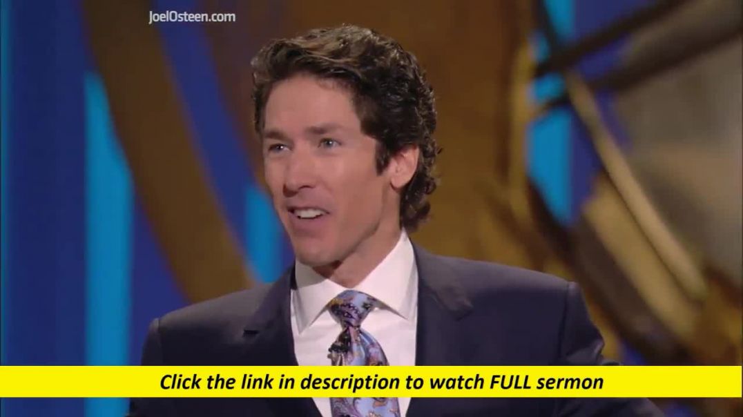 Joel Osteen — Hitting the Delete Button