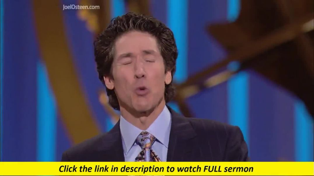 Joel Osteen — Doing Business in Deep Waters