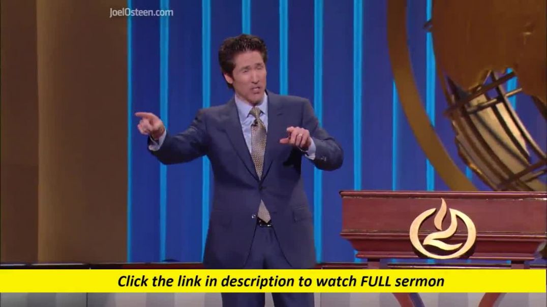 Joel Osteen — Keep Your Walls Up