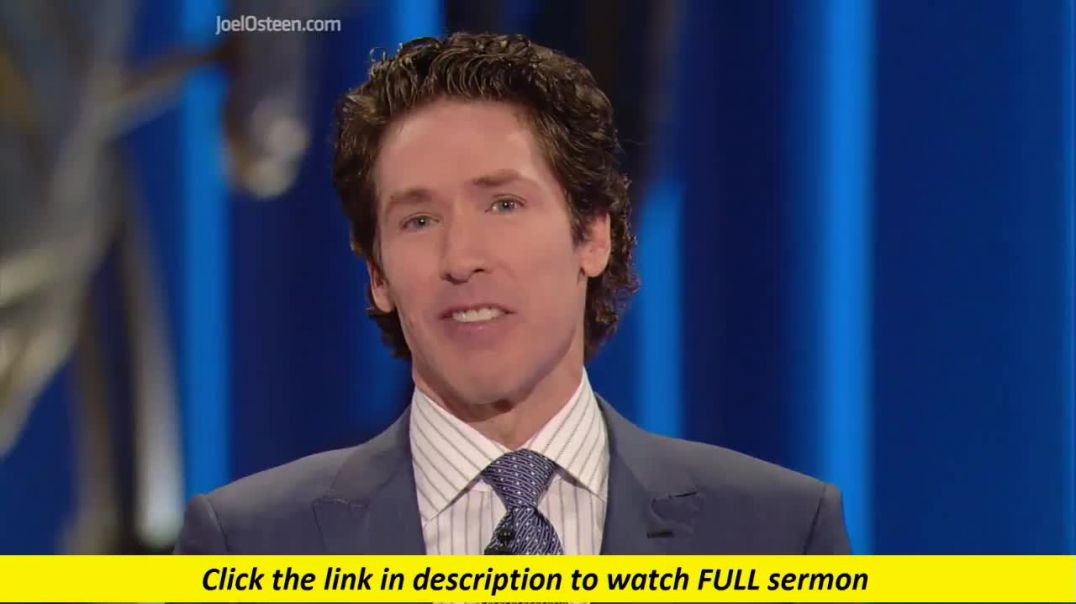 Joel Osteen — Don't Rely On Other People